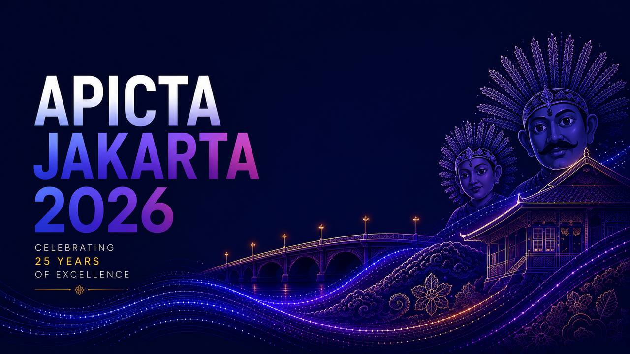 APICTA Jakarta 2026 — 25 Years of Celebration · Celebrating the region's finest in ICT innovation
