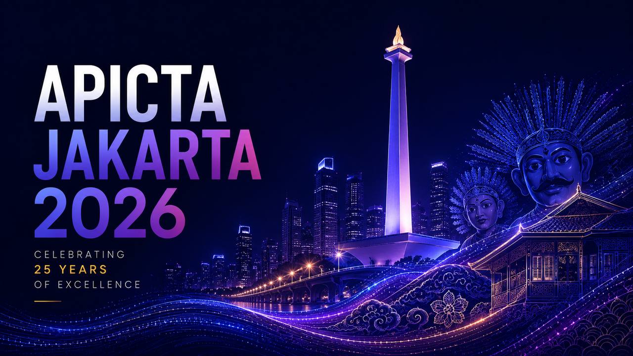 APICTA Jakarta 2026 — 25 Years of Celebration · Celebrating the region's finest in ICT innovation
