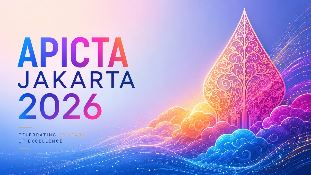 APICTA Jakarta 2026 — 25 Years of Celebration · Celebrating the region's finest in ICT innovation
