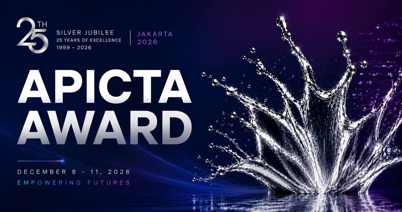 APICTA Jakarta 2026 — 25 Years of Celebration · Celebrating the region's finest in ICT innovation
