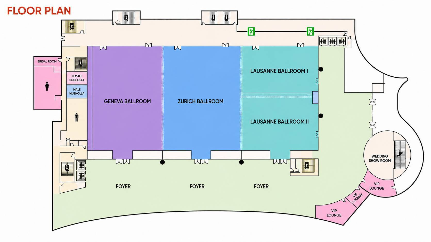 APICTA 2026 exhibition floor plan — Swissôtel Jakarta PIK